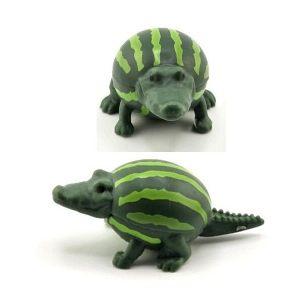 Italian Brainrot Figure Glorbo Fruttodrillo Figure Brainrot figurine About 2" - Picture 4 of 4